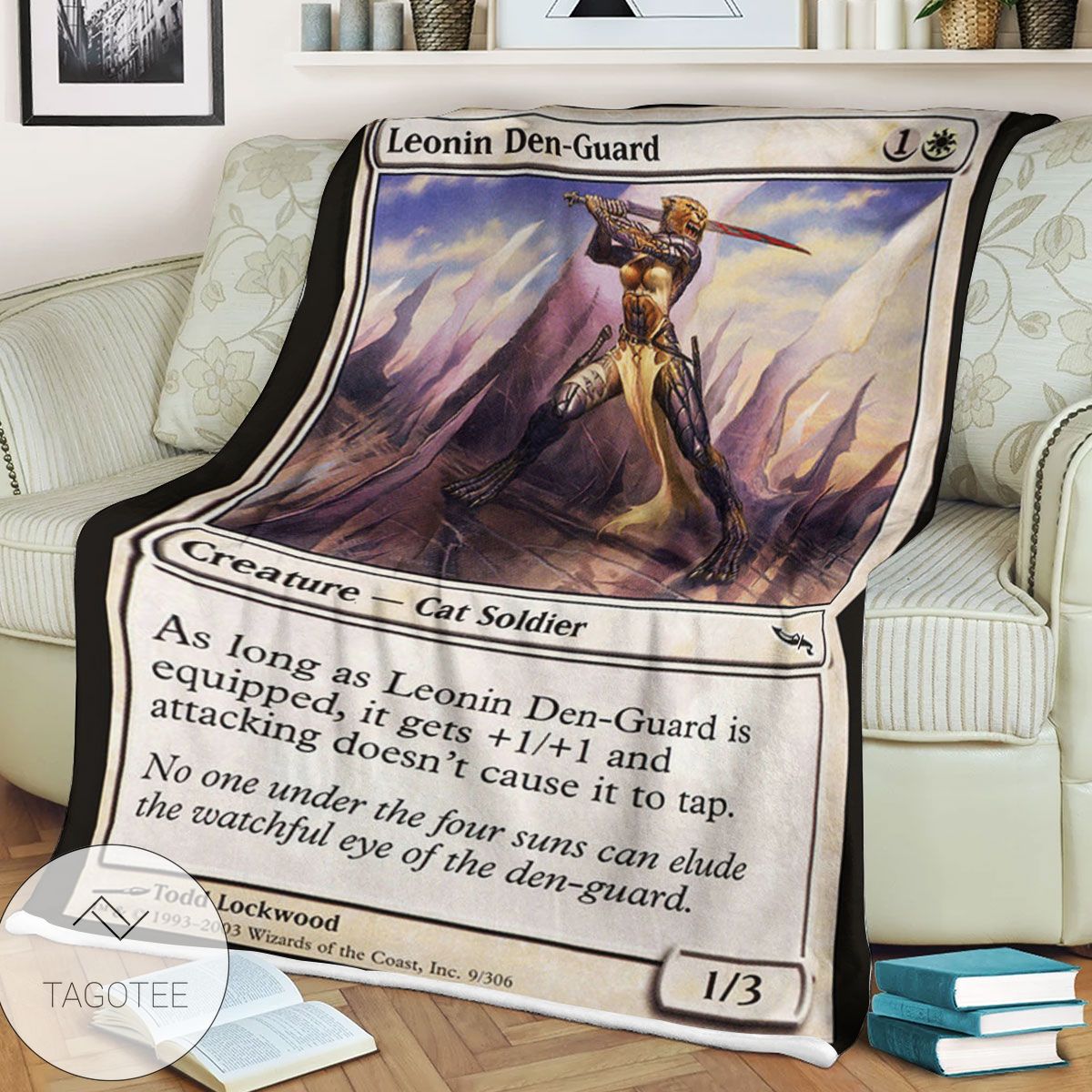 Mrd 9 Leonin Den Guard Magic The Gathering Mtg Blanket Mrd 9 Leonin Den Guard Magic The Gathering Mtg Blanket