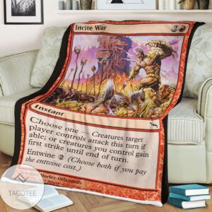 Mrd 96 Incite War Magic The Gathering Mtg Blanket