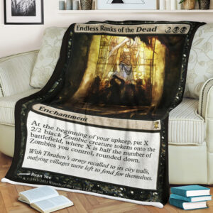 Mtg Endless Ranks Of The Dead Sherpa Blanket