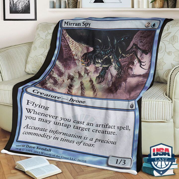 Mtg Game Mbs 26 Mirran Spy Fleece Blanket Fleece Blanket Mtg Game Mbs 26 Mirran Spy Fleece Blanket Fleece Blanket