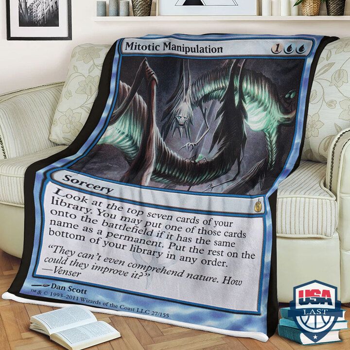 Mtg-Game-Mbs-27-Mitotic-Manipulation-Fleece-Blanket-1