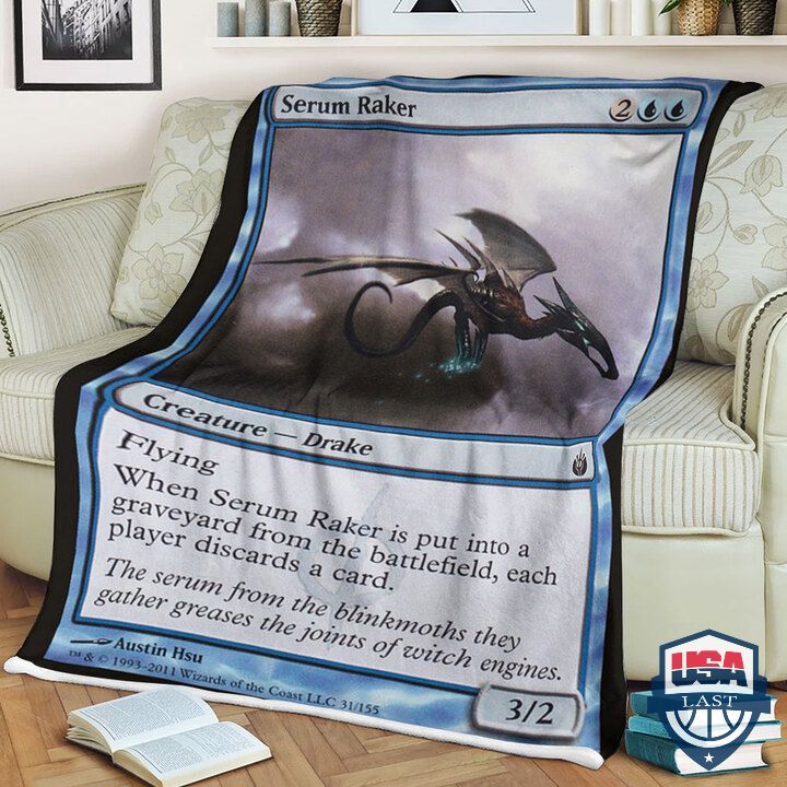 Mtg Game Mbs 31 Serum Raker Fleece Blanket Mtg Game Mbs 31 Serum Raker Fleece Blanket