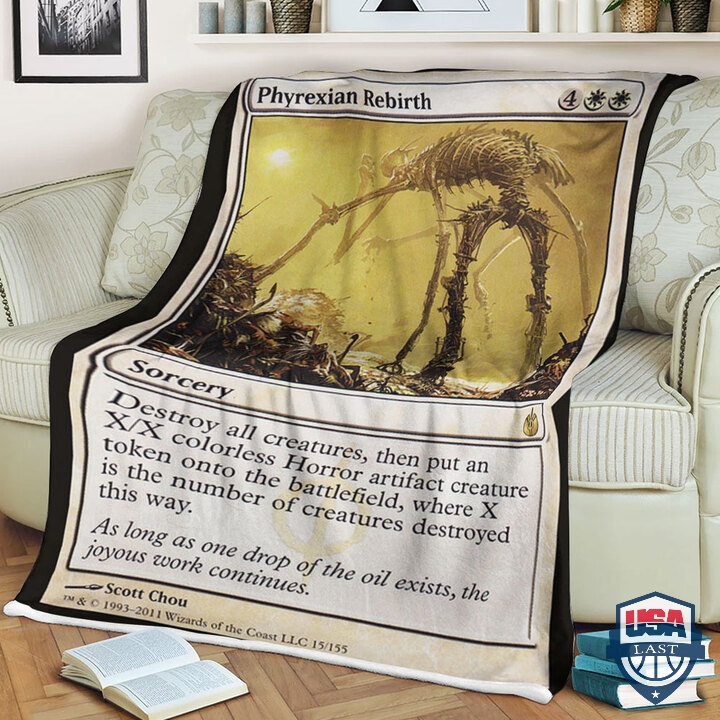 Mtg-Game-Mbs-Phyrexian-Rebirth-Fleece-Blanket-1