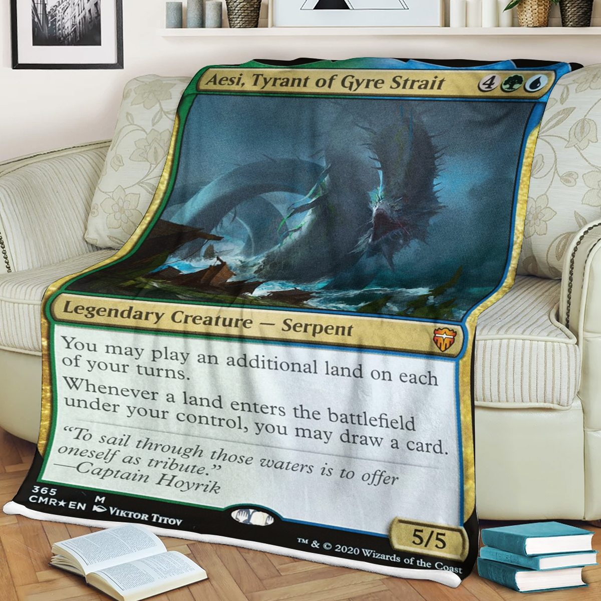 Mtg Magic The Gathering Aesi Tyrant Of Gyre Strait Blanket Mtg Magic The Gathering Aesi Tyrant Of Gyre Strait Blanket