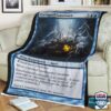 Mtg Magic The Gathering Corrupted Conscience Fleece Blanket