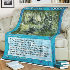 Mtg Magic The Gathering Invoke Prejudice Blanket 2