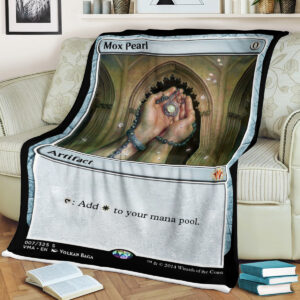 Mtg Magic The Gathering Mox Pearl Blanket