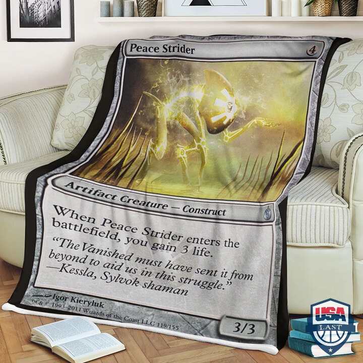Mtg-Magic-The-Gathering-Peace-Strider-Quilt-Blanket-1