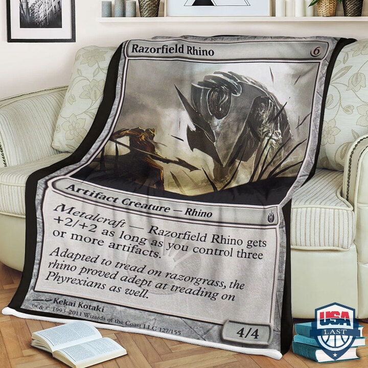 Mtg Mbs 127 Razorfield Rhino Blanket And Quilt Mtg Mbs 127 Razorfield Rhino Blanket And Quilt