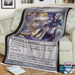 Mtg Mbs Silverskin Armor Blanket And Quilt
