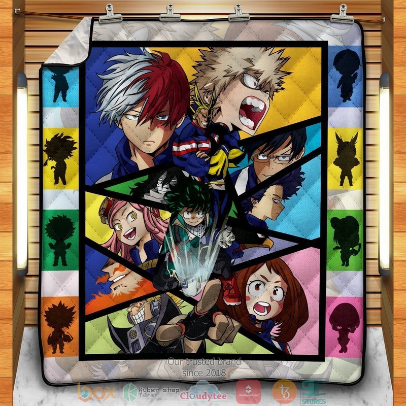 My Hero Academia Quilt Blanket My Hero Academia Quilt Blanket