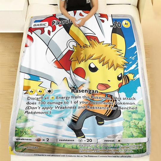 Naruto-Pikachu-Pikaruto-Blanket-2