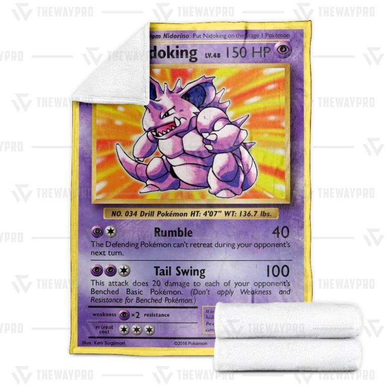 Nidoking-Evolutions-Pokemon-Blanket-1