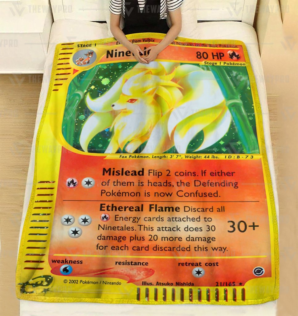 Ninetales-Pokemon-Fleece-Blanket-2