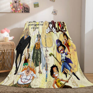 ONE PIECE Cosplay Soft Blanket 911