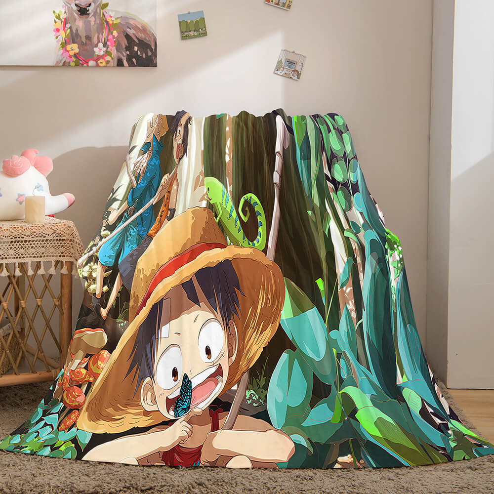 ONE PIECE Cosplay Soft Blanket 176 ONE PIECE Cosplay Soft Blanket 176