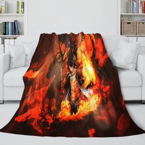 ONE PIECE Throw Blanket 123