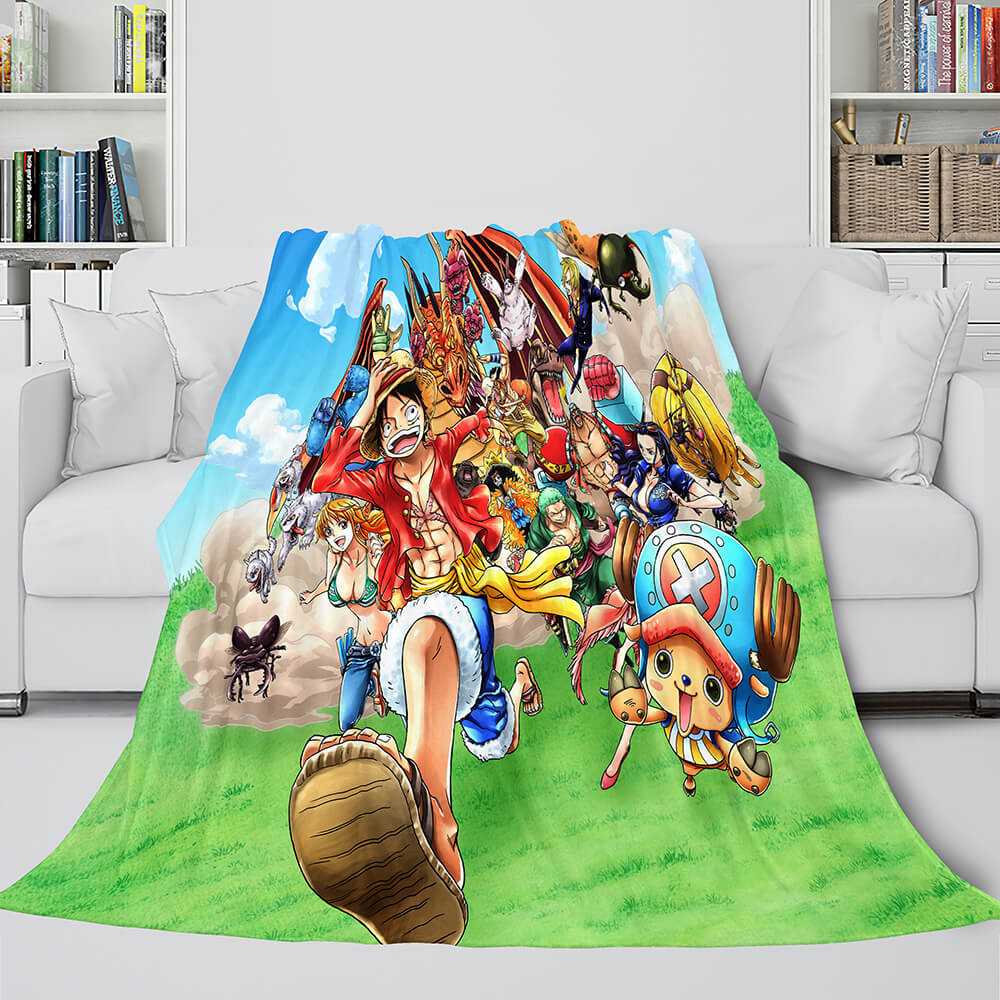 ONE PIECE Throw Blanket 743 ONE PIECE Throw Blanket 743
