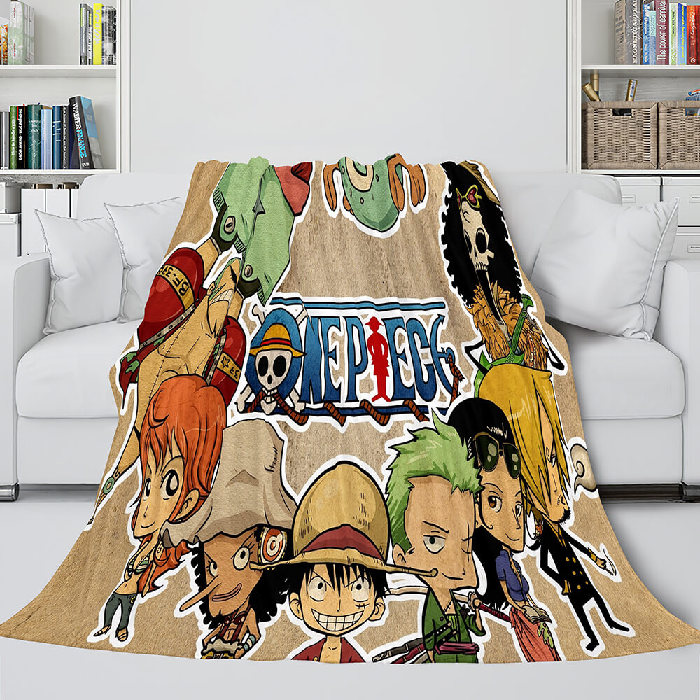 ONE PIECE Throw Blanket 972 ONE PIECE Throw Blanket 972