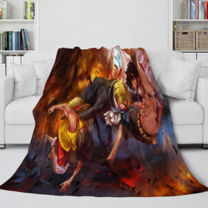 ONE PIECE Throw Blanket 804