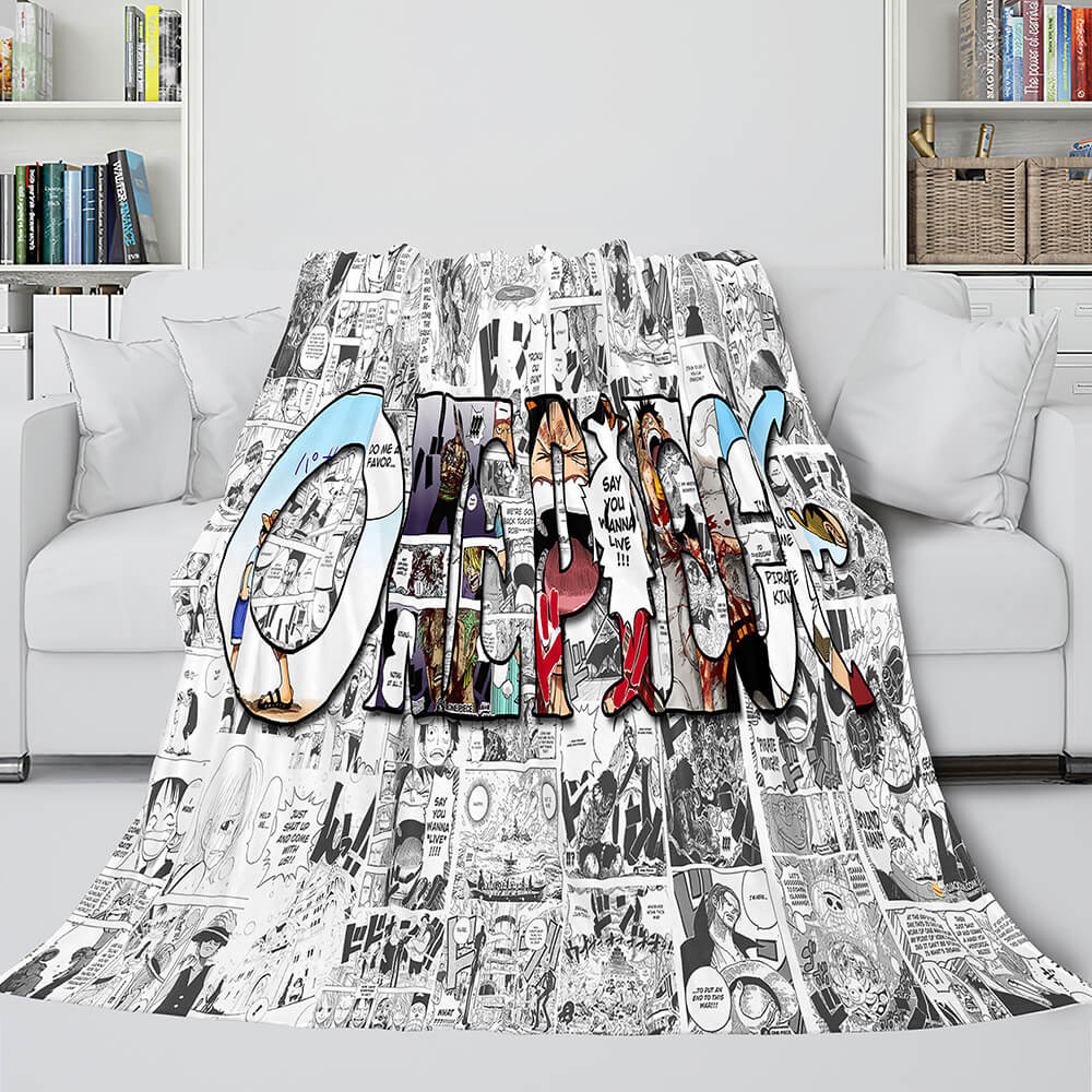ONE PIECE Throw Blanket 434 ONE PIECE Throw Blanket 434