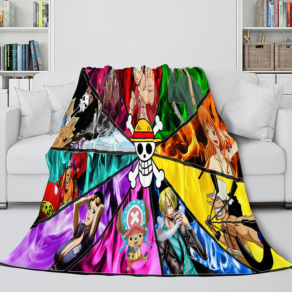 ONE PIECE Throw Blanket 710 ONE PIECE Throw Blanket 710