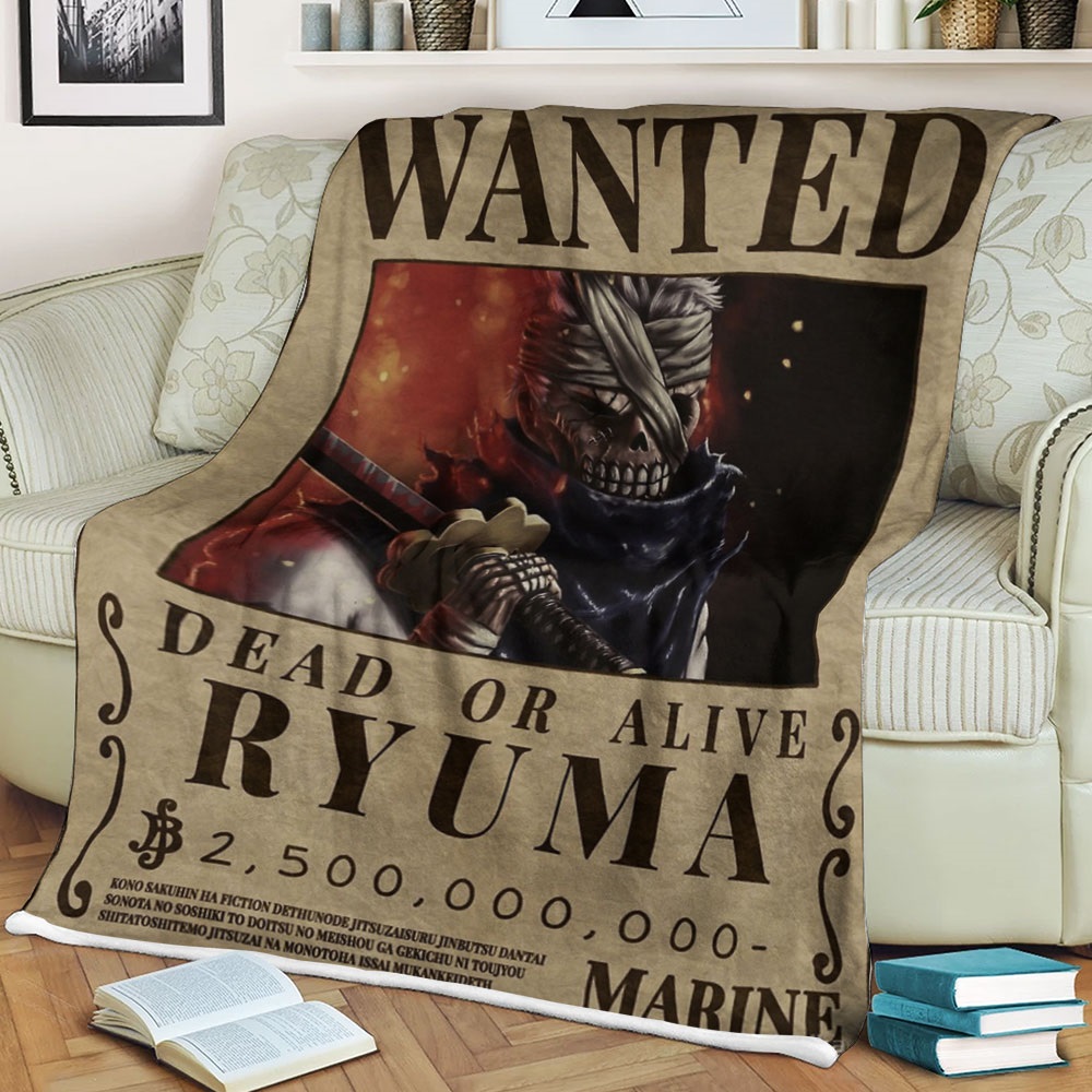 One Piece Ryuma Blanket One Piece Ryuma Blanket
