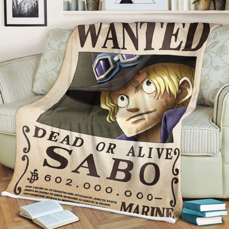 One-Piece-Wanted-Dead-Or-Alive-Sabo-Blanket-1