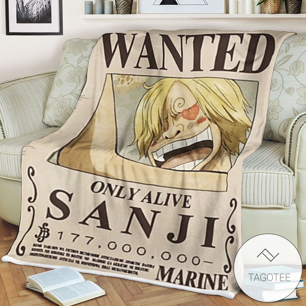 Op One Piece Sanji Only Alive Blanket Tagotee Op One Piece Sanji Only Alive Blanket Tagotee