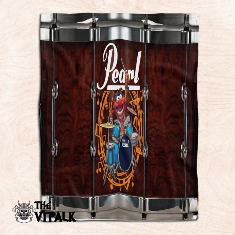Pearl-Drums-Animal-The-Muppet-Fleece-Blanket-Limited-Edition-3