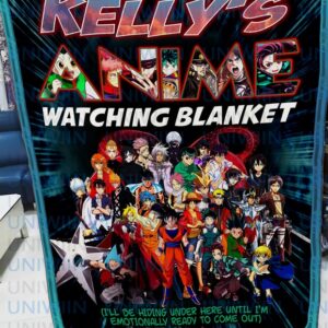 Personalized This Is My Anime Watching Blanket