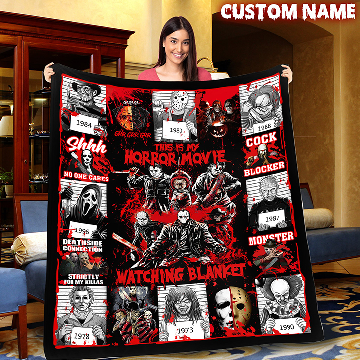 Personalized-This-Is-My-Horror-Movie-Watching-Custom-Name-Blanket-1