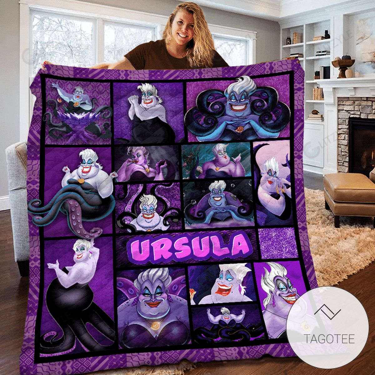 Personalized Ursula Quilt Blanket Personalized Ursula Quilt Blanket
