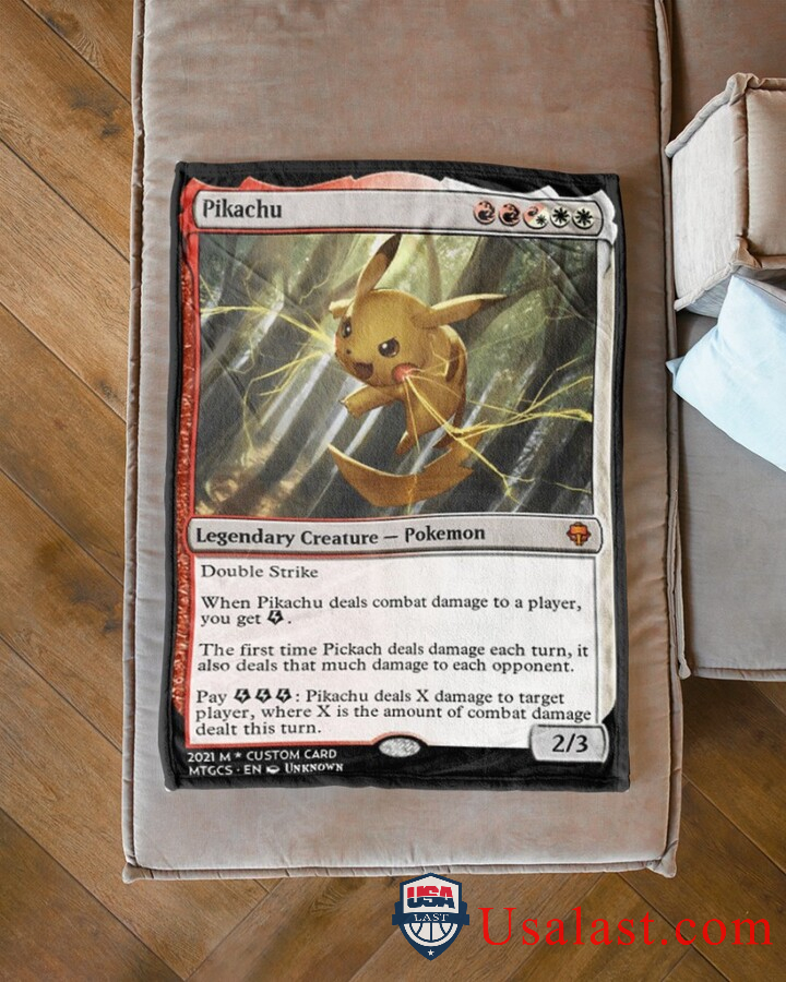 Pikachu-Legendary-Creature-Pokemon-Blanket-3