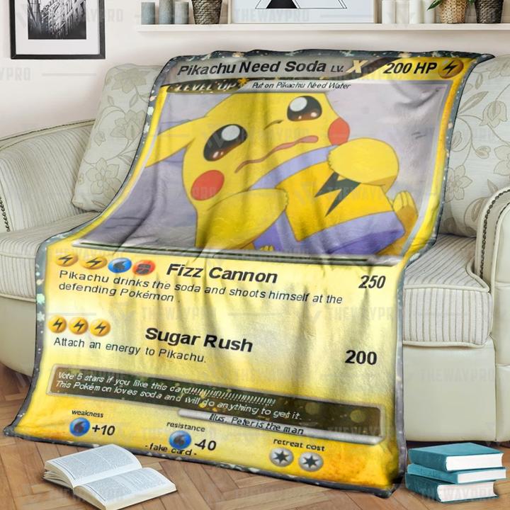 Pikachu-Need-Soda-Pokemon-Blanket-3