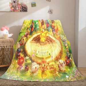 Pikachu Cosplay Blanket 684