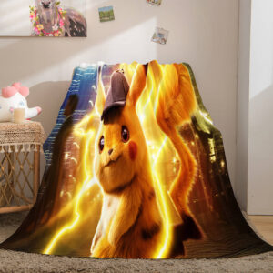 Pikachu Cosplay Caroset Blanket 274