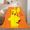 Pikachu Cosplay Caroset Blanket 256