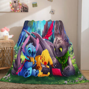 Pikachu Cosplay Caroset Blanket 809