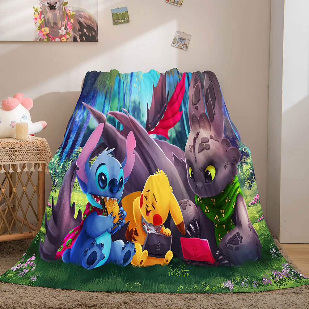 Pikachu Cosplay Caroset Blanket 809 Pikachu Cosplay Caroset Blanket 809