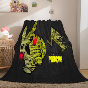 Pikachu Cosplay Caroset Blanket 689