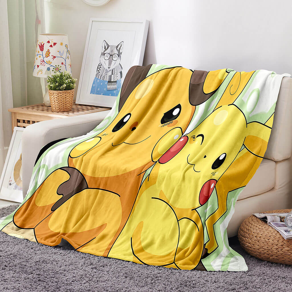 Pikachu Pattern Blanket 132 Pikachu Pattern Blanket 132