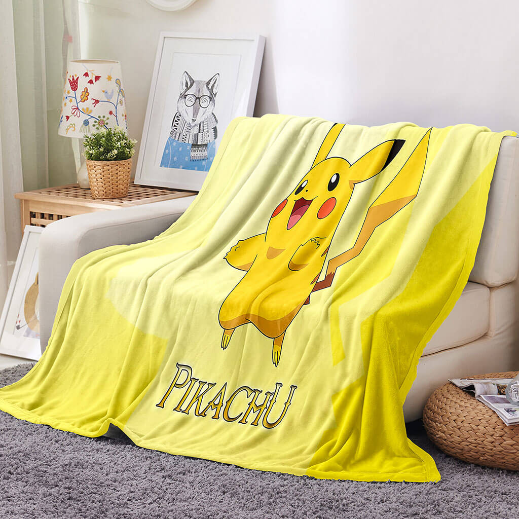 Pikachu Pattern Blanket 811 Pikachu Pattern Blanket 811