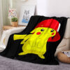 Pikachu Pattern Blanket 615