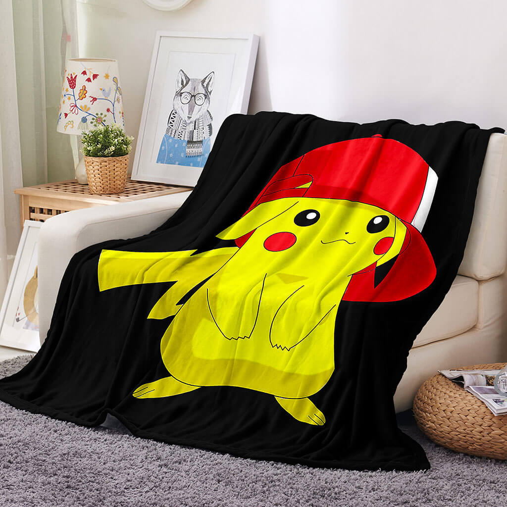 Pikachu Pattern Blanket 615 Pikachu Pattern Blanket 615