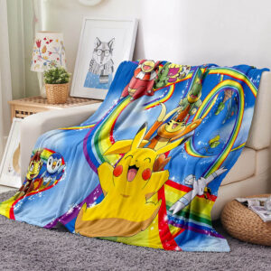 Pikachu Pattern Blanket 279
