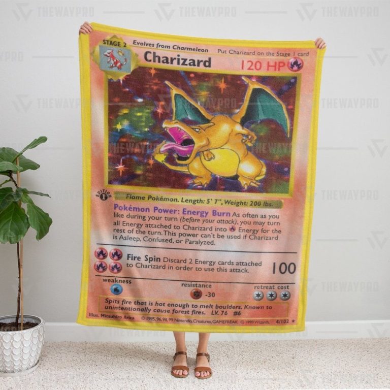 Pkm-Charizard-Card-Blanket-4