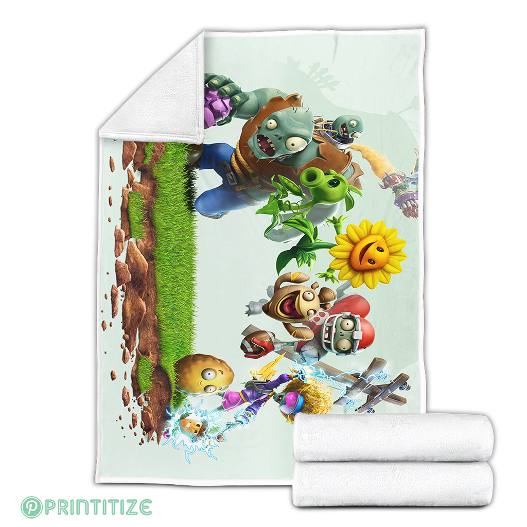 Plants Vs Zombies Gameplay Blanket Plants Vs Zombies Gameplay Blanket