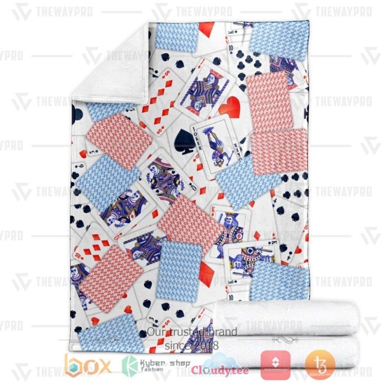 Playing-Card-Custom-Soft-Blanket-2