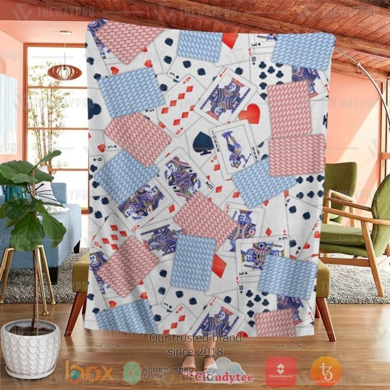 Playing-Card-Custom-Soft-Blanket-3